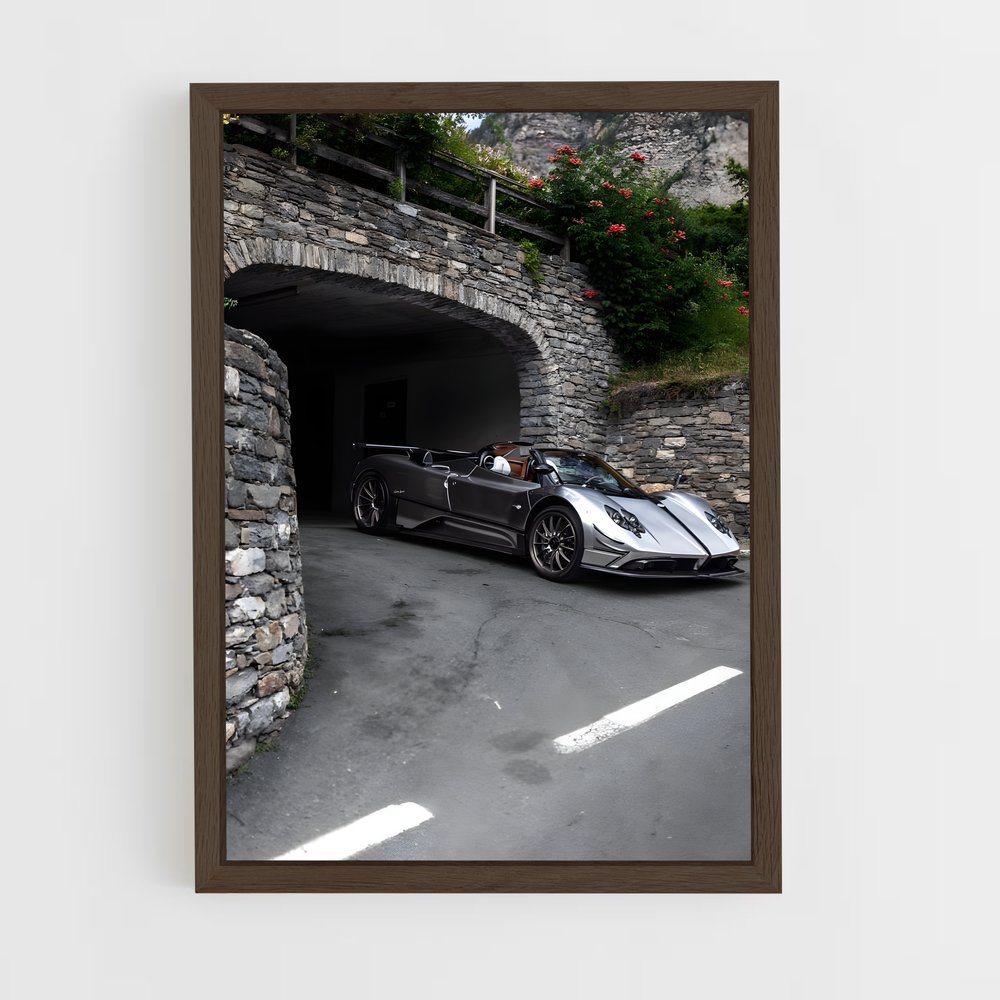 Poster Zonda magnifique – affiche Pagani (vue 5)